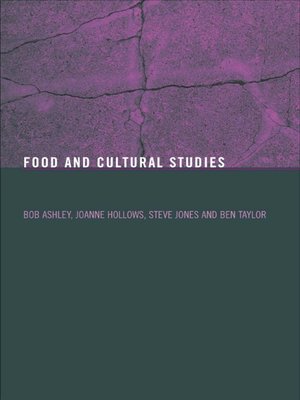 cover image of Food and Cultural Studies